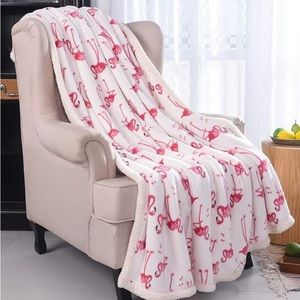 Flamingo Throw Blanket